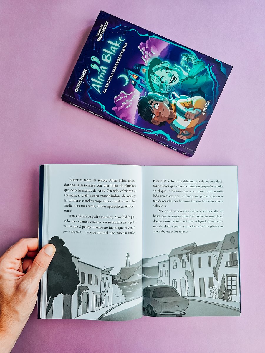 👻 Una saga llena de magia, humor y... fantasmas
Dinos que ya conoces a Alma Blake, la primera saga infantil de Victoria Álvarez, autora de referencia en la literatura fantástica… Porque si no la conoces… ¿¡A qué esperas!?
A partir de 10 años

acortar.link/nyuW3a