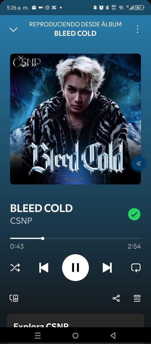 Seleshw2015's tweet photo. Let’s make everyone feel the power of Bleed Cold on Spotify! 🔥❄️

#BleedCold_CSNP 
#BleedCold_EC
#CSNP

👇
https://t.co/Se1xfjFP1q https://t.co/dVulp1LQug