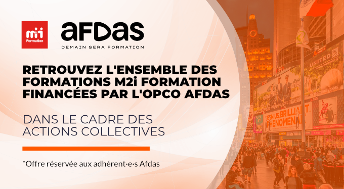 ⏰ DERNIÈRE CHANCE ! Vous êtes adhérent·e à l'OPCO <a href="/Afdas/">Afdas</a> ? 
Profitez de nos derniers créneaux de formations jusqu'à 100% financées pour 2025 !

Découvrez nos formations :eu1.hubs.ly/H0mBrcr0

#Afdas #M2iFormation #Formation