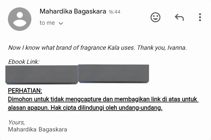 Terima kasih Bapak Dika, mau baca nanti malem aja biar makin ngembeng. Rasanya udah lama nggak jajan di Kak Ami🥹 <a href="/amiiibooks/">HI I AM AMI 🙋🏻‍♀️🌻</a>