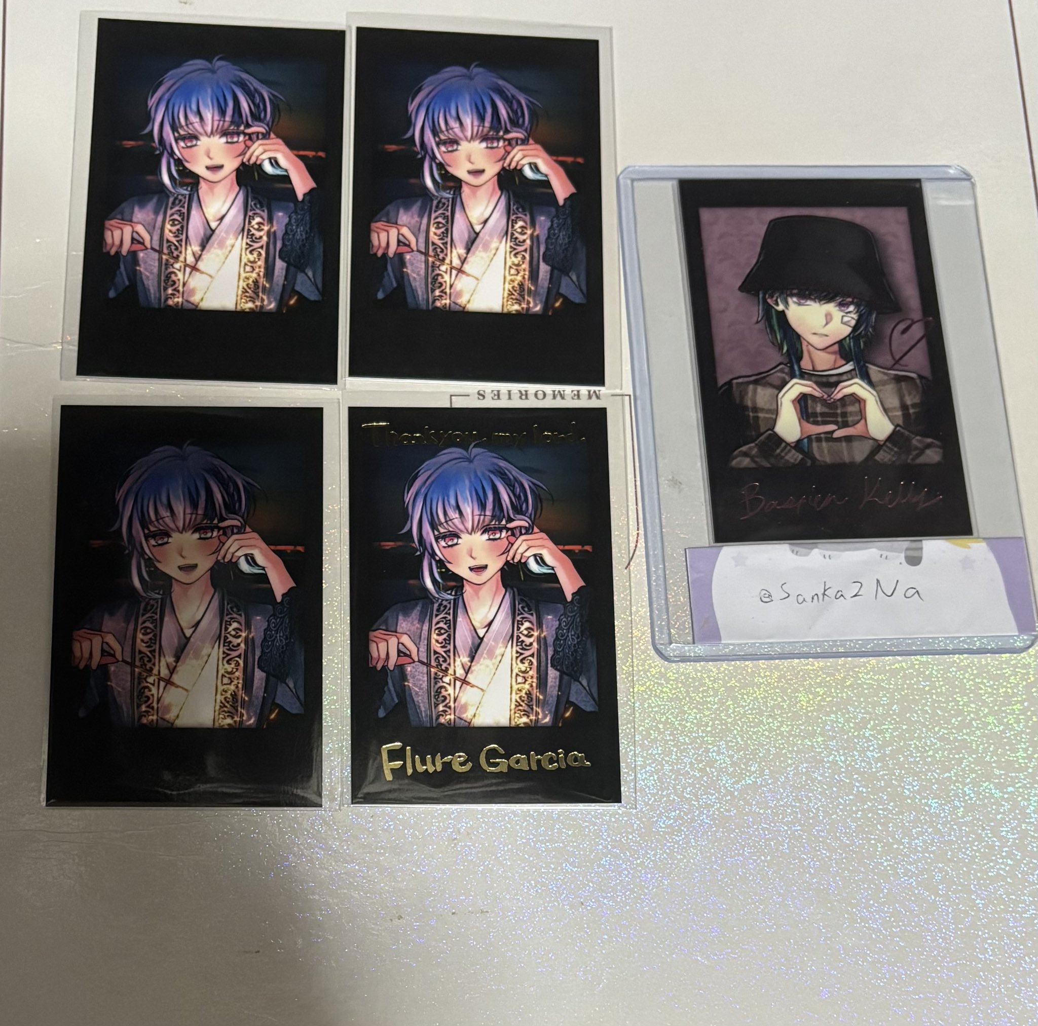 あくねこ 夏の思い出 チェキ ラト 夜絵柄 あくねこ 夏の思い出