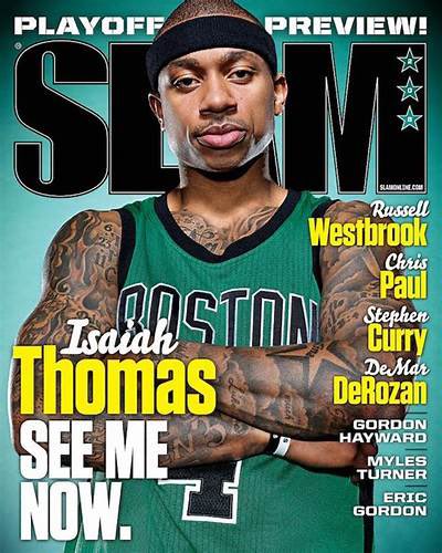 NbaSwingPass's tweet photo. Isaiah Thomas on the cover of @SLAMonline. https://t.co/g5NOVyXnV6