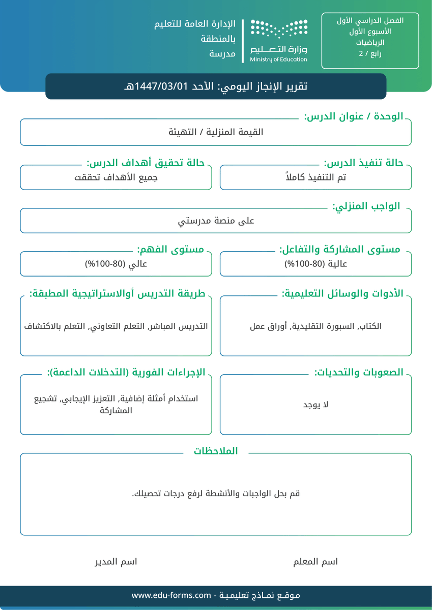 نماذج تعليمية tweet media
