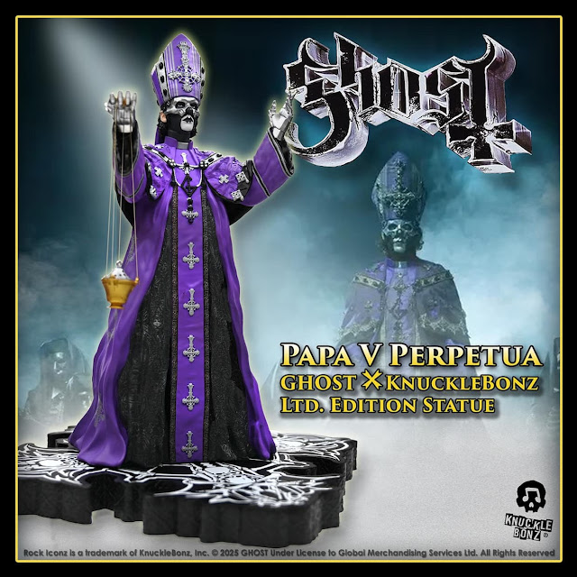 BigRock_Roll's tweet photo. KnuckleBonz anuncia novas estátuas colecionáveis de Papa V Perpetua, do Ghost
https://t.co/HqIAR6NRPp

@thebandGHOST https://t.co/KiHqT0KaCa