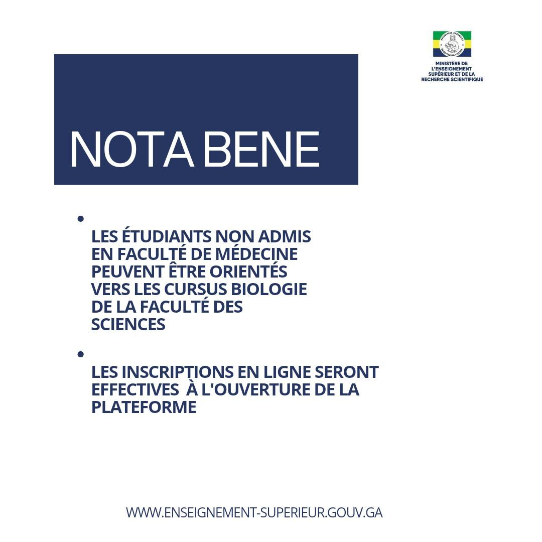 [COMMUNIQUE OFFICIEL] 🔔

Avis aux étudiants de l'université des sciences et techniques de Masuku

Envoyez votre dossier par mail à l'adresse e-mail suivante : 🔗fm2s.ustm@gmail.com
Inscription en ligne via le lien suivant : 🔗 univ-masuku.org

#ANBG
#anbggabon