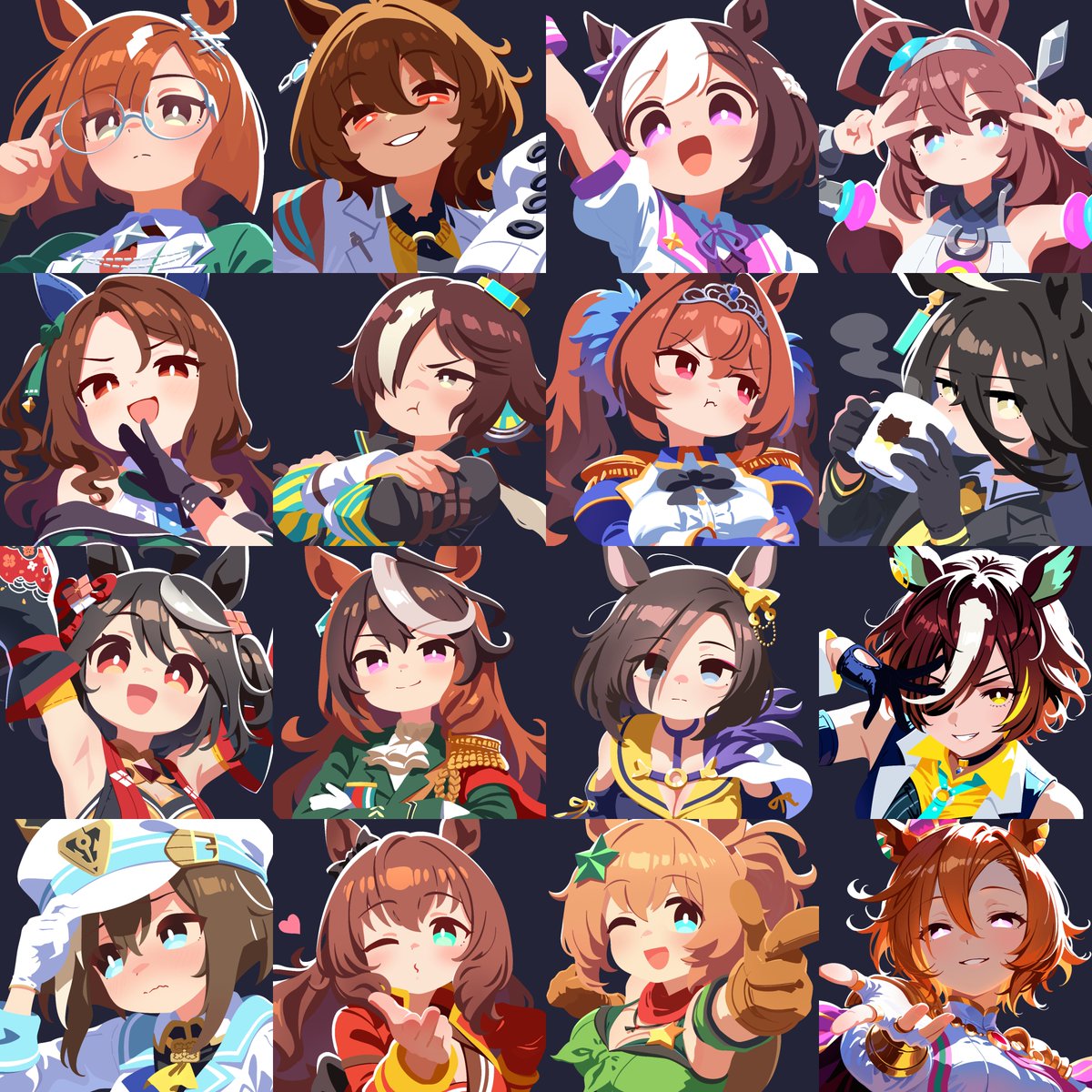 #umamusume #ウマ娘プリティーダービー thanks for the 31.7k followers friends, finally finished the 2nd batch!!!!!