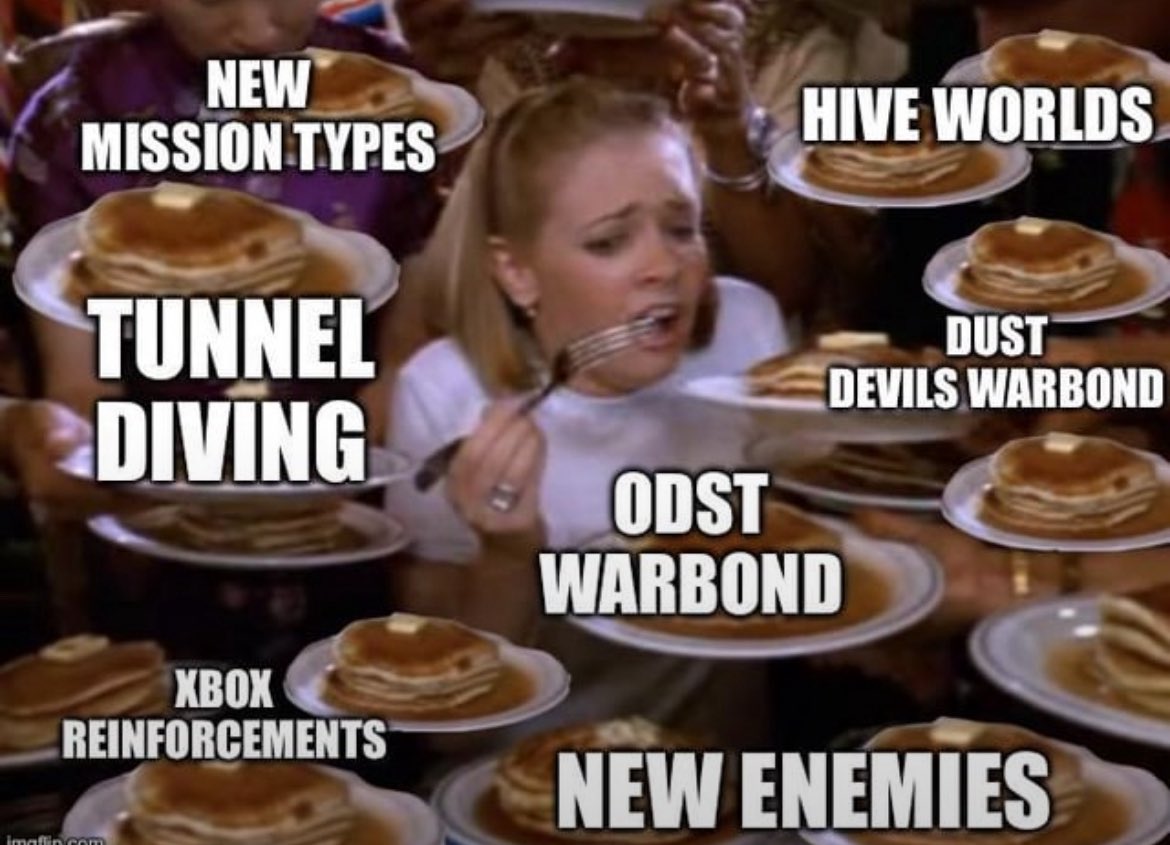 So much new stuff #Helldivers2