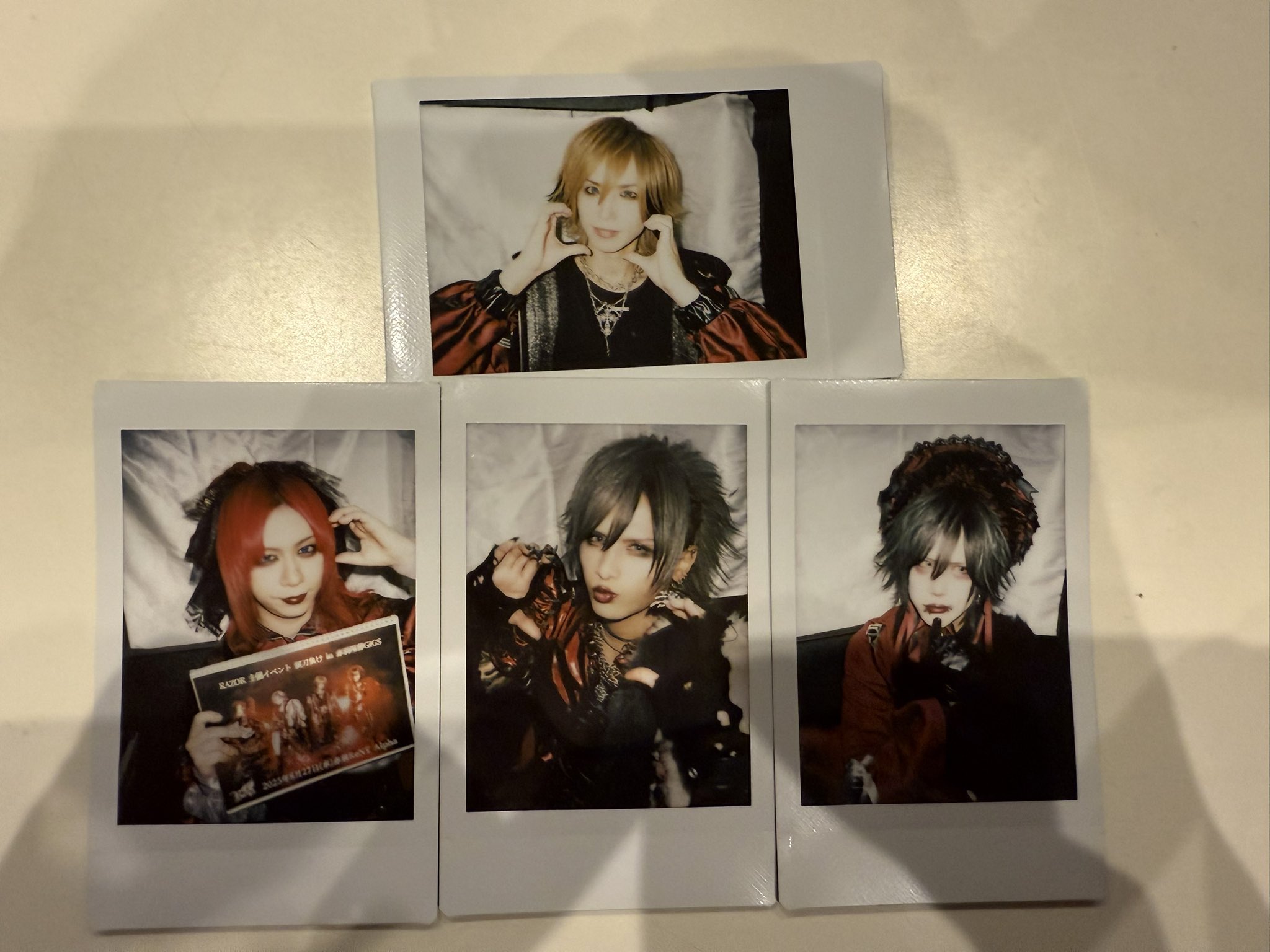 ロミオに臣従 墨 チェキ Royz on X: 