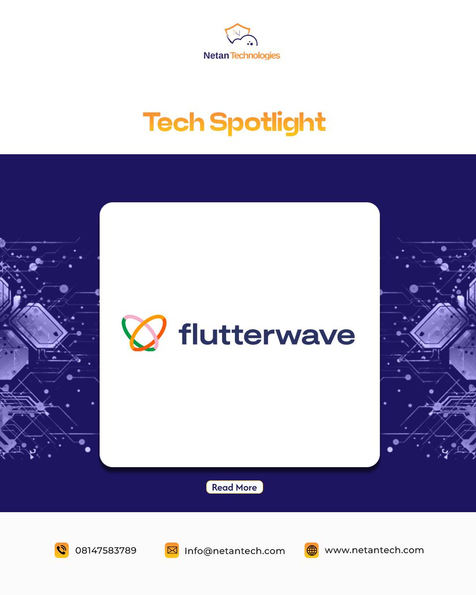 NetanTech's tweet image. 🌍✨ Tech Spotlight: @Flutterwave

When you think about African businesses making global waves, Flutterwave is at the top of that list.