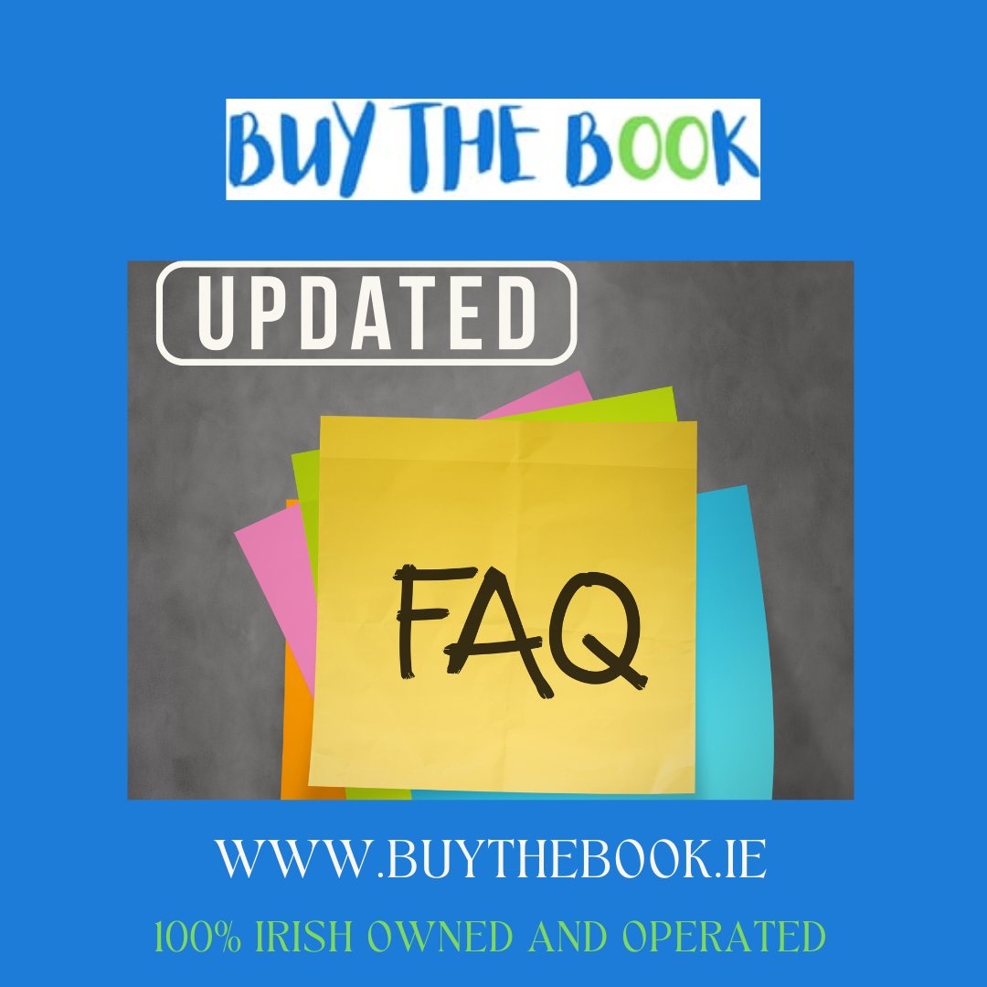 📚Buy the Book FAQ's now updated 📚

We have updated our FAQ section on the website to include:

📚Getting Started
📚Pricing &amp; Payments
📚Orders &amp; Fulfilment
📚Features &amp; Tools
📚Why Choose Buy the Book
📚Author Success &amp; Support

Available to read here:
buythebook.ie/member-faqs/