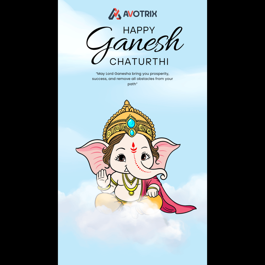 🐘✨ May Vighnaharta remove all obstacles and bless all of us with success and prosperity.
🌸🙏 Happy Ganesh Chaturthi from Team Avotrix! ✨