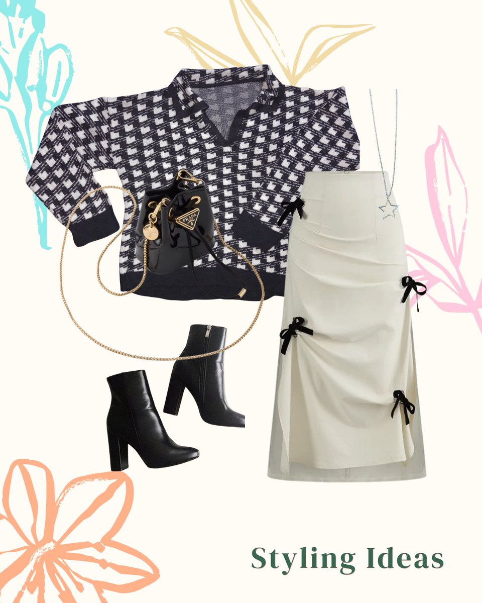 byfemmora's tweet image. ♧ Sweater Rajut Motif Houndstooth ♧  

Tb/bb model di foto: 155 cm/50 kg  

Pemakaian 3x

Detail? DM #preloved #prelovedbyfemmora #prelovedatasan