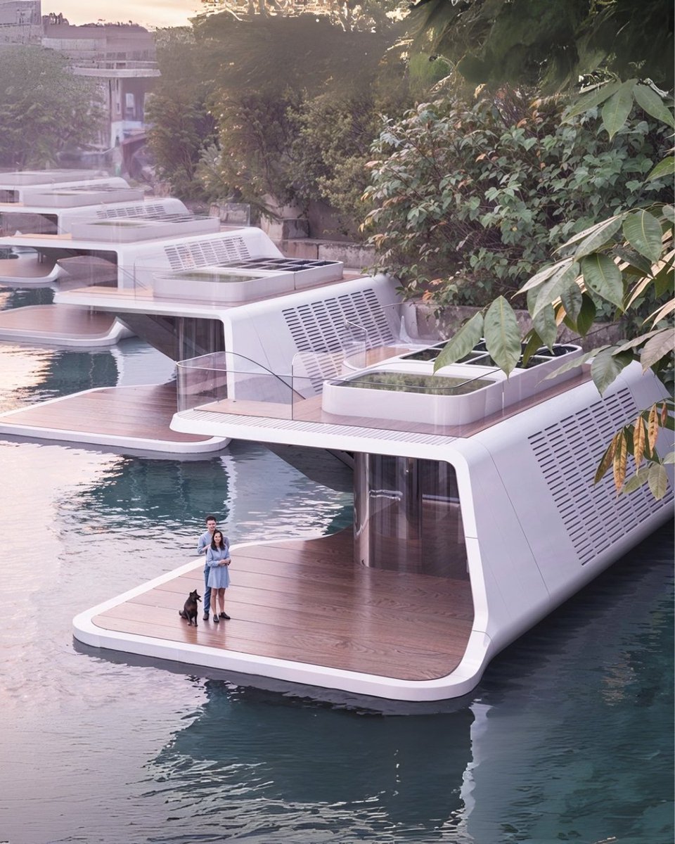 SASIStudio1's tweet image. The Floating Home is a thoughtfully designed compact boat-house created for London’s waterways.A new kind of urban living minimal, mobile and meaningful.
Would you live in one? 🛶🌿

#Grasshopper3D #RevitArchitecture 
#FutureArchitecture #StudioLife #SasiStudio #UKArchitects