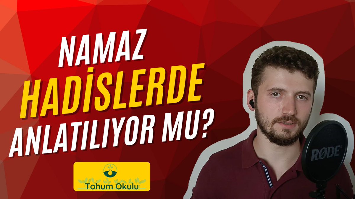 Hadisler olmasaydı namazın nasıl kılınacağını bilemez miydik? 
Detaylar videoda 👇
youtu.be/MDqCCDThr_o