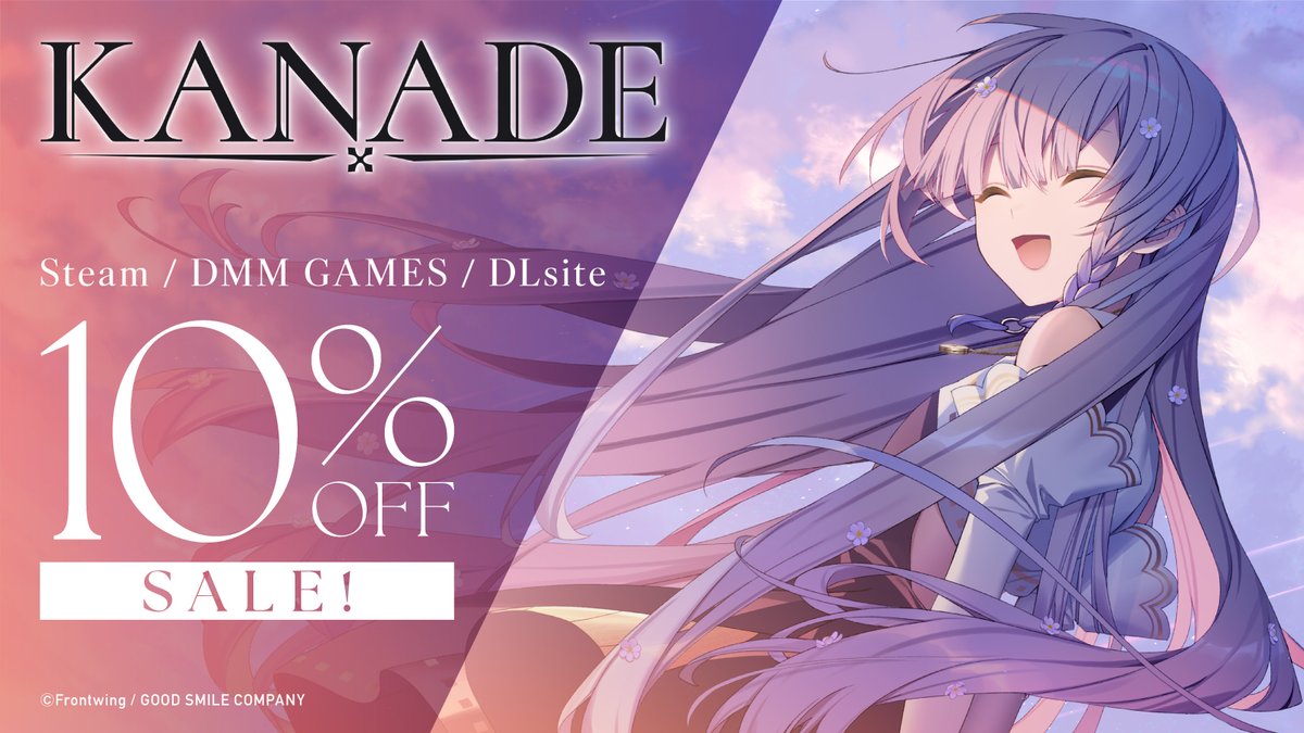 ＼　#KANADE 1⃣0⃣％OFF　／

「私、最高のラブソングを歌って、
　　　世界を救わないといけないんです。」

🎼『KANADE』Steamセールは8月29日(金)まで 🎼

🔽Steam
store.steampowered.com/app/3104270/KA…