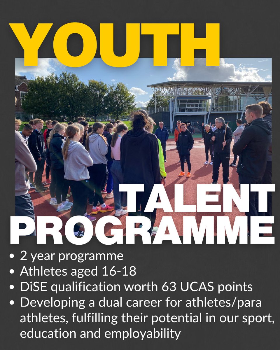 Final call for all athletes 🚨

Applications to the Youth Talent Programme close on 1 September! Make sure you submit your application before the deadline to be considered.

Learn more and apply ➡ bit.ly/41t19Wp