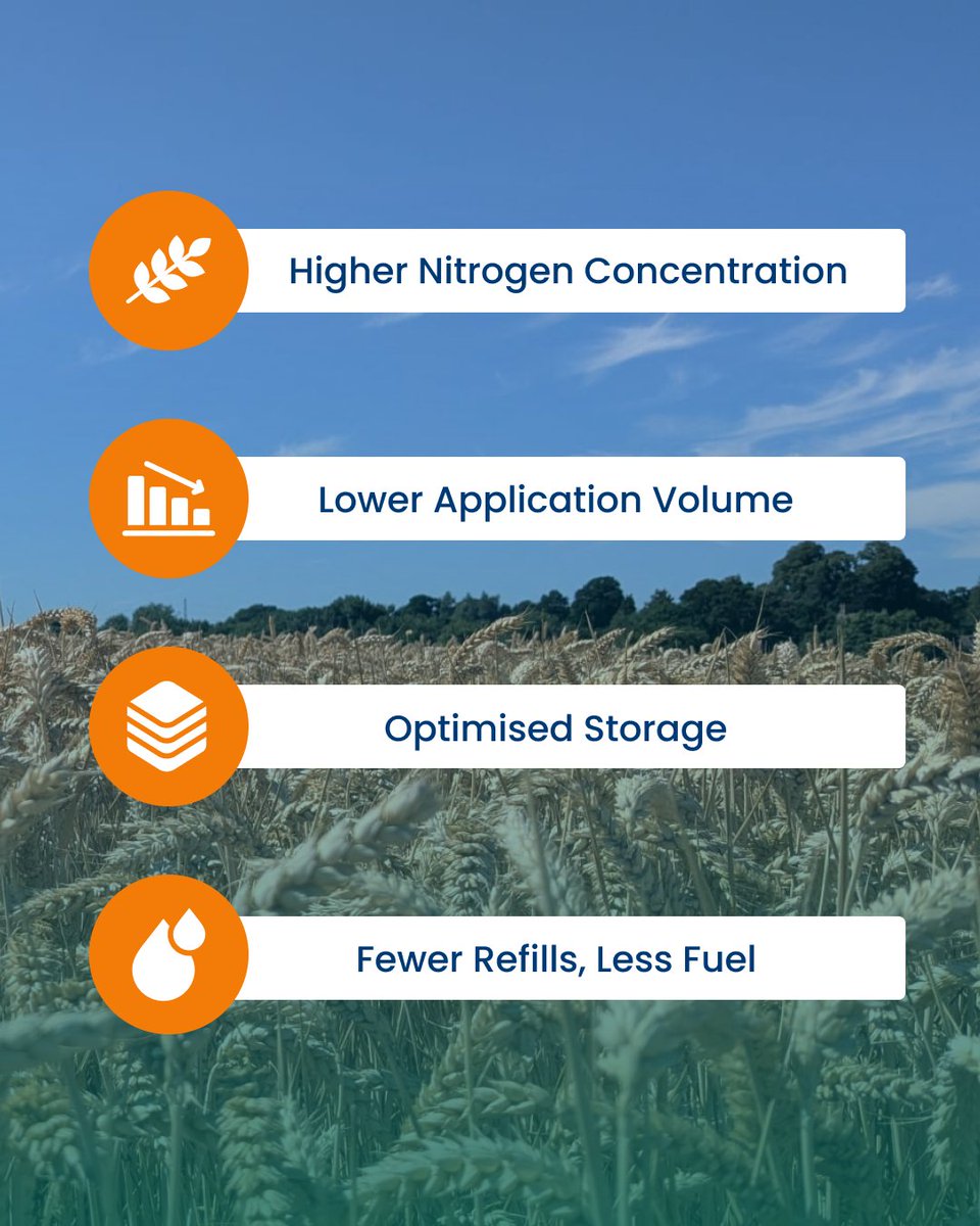 Our Nitrogen + Sulphur range delivers more in every drop!

Spend more time spraying and less time in the yard, while protecting your soil and the environment.
 🔗 nitrasol.co.uk/?utm_source=in…