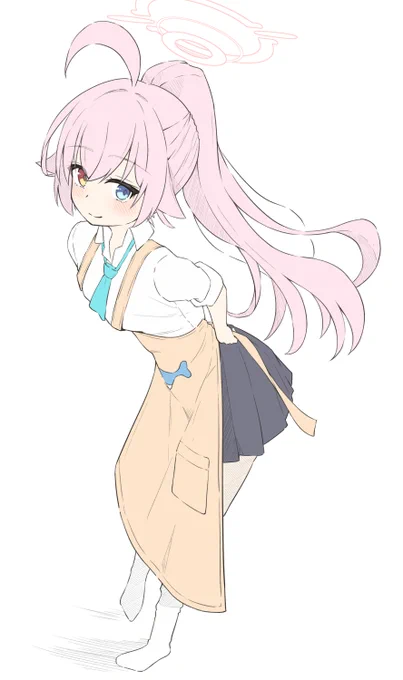 #理由もなく再掲していいタグ エプロンホシノ