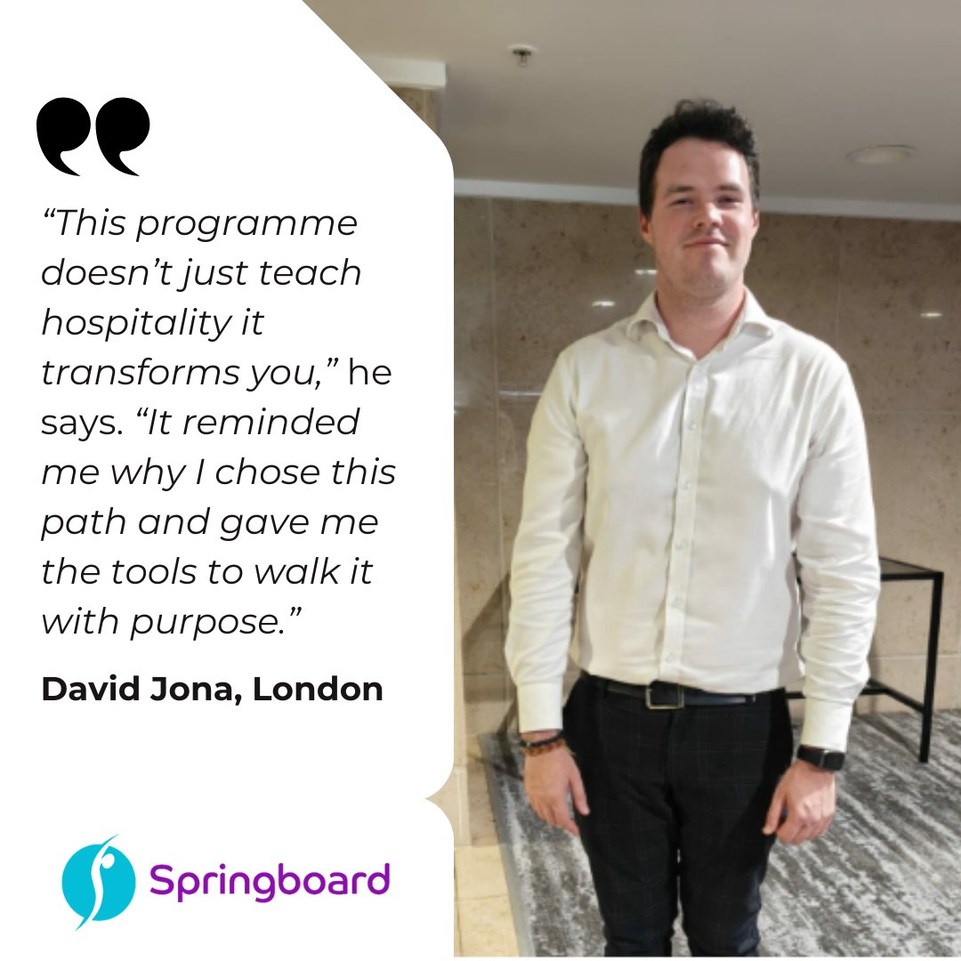 Springboard_UK's tweet image. 🚀 From feeling burned out &amp;amp; unsure of his path to rediscovering his confidence and purpose - David&apos;s story is truly transformative. In 3 weeks with Springboard, he regained his strength &amp;amp; now believes he can go anywhere. Read his full story: loom.ly/QBeT-TM #Springboard