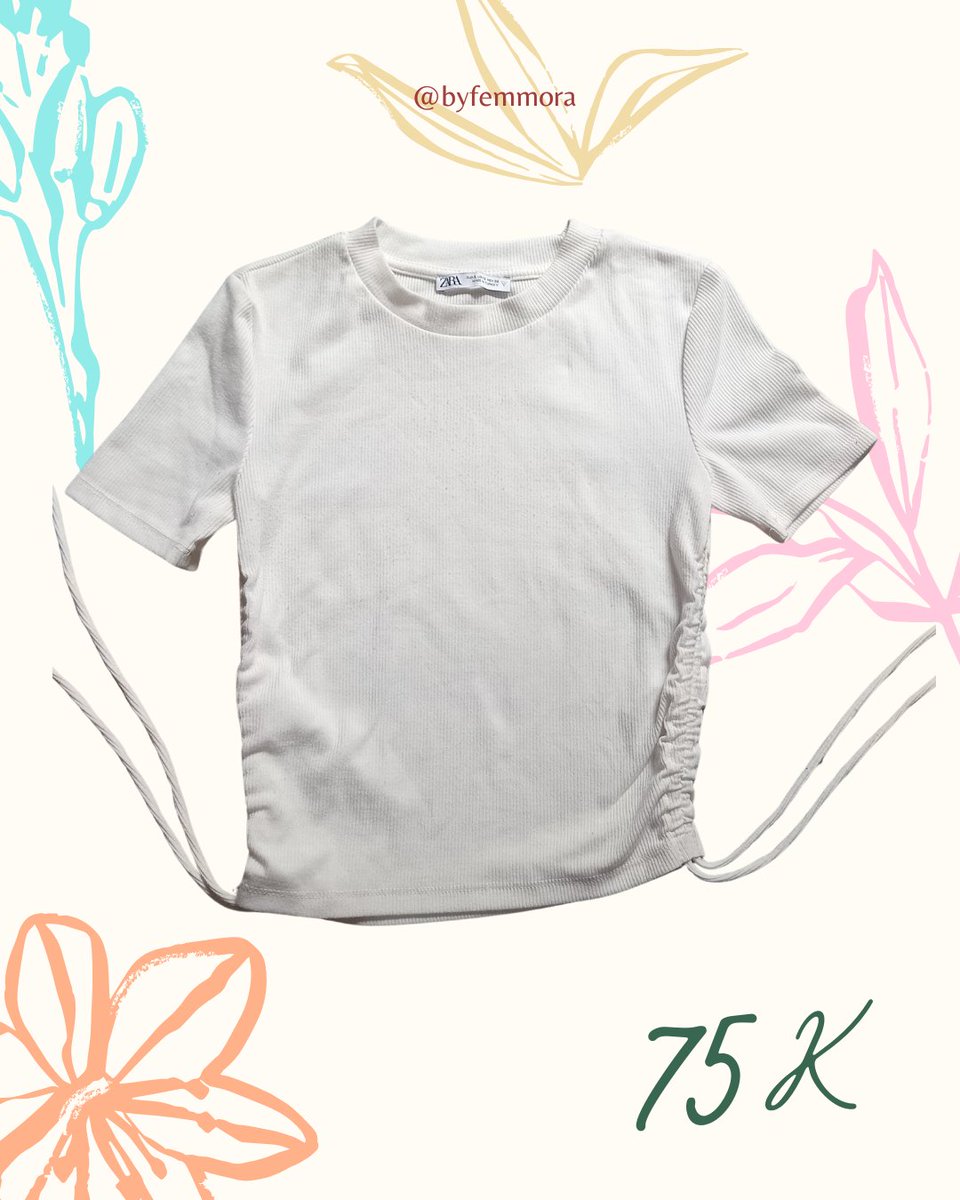 byfemmora's tweet image. ♧ Preloved Kaos Rib Zara ♧ 

Tb/bb model di foto: 149 cm/40 kg  

Pemakaian pribadi  

Detail? DM #preloved #prelovedbyfemmora #prelovedatasan