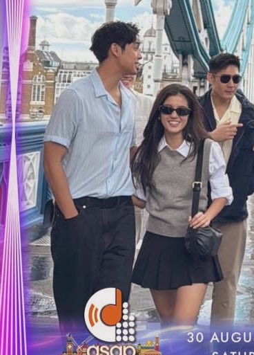 parang high school lovers. they look so notting hill here, so timeless! . #donbelle