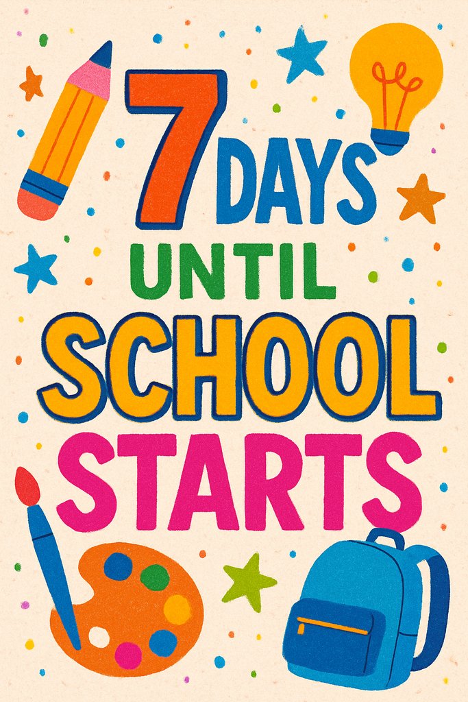 Enjoy your last week 💜 💛