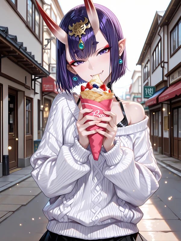 ふふっ💜依存なぁ〜💜どうやろう？💜
ところでクレープいる？💜
 #私に依存されてもいい人rt見た人もやる