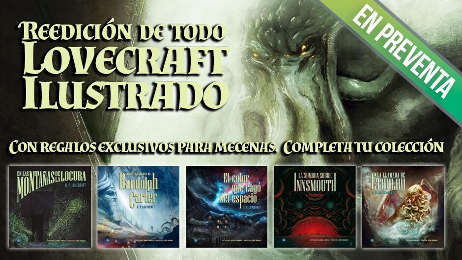 🗨️🐙 ¡<a href="/Edicionestyt/">Ediciones t&t</a>  presenta la reedición de toda la colección verkamizada de libros de #Lovecraft ilustrados!

Si te los perdiste o te falta alguno, ¡aún tienes oportunidad de conseguirlos! 👉 vkm.is/lovecraft