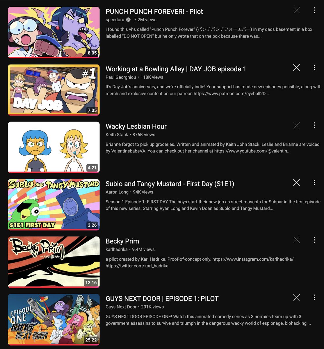 Indie projects/pilots I like and enjoy very much 🫶🏾 (thread)