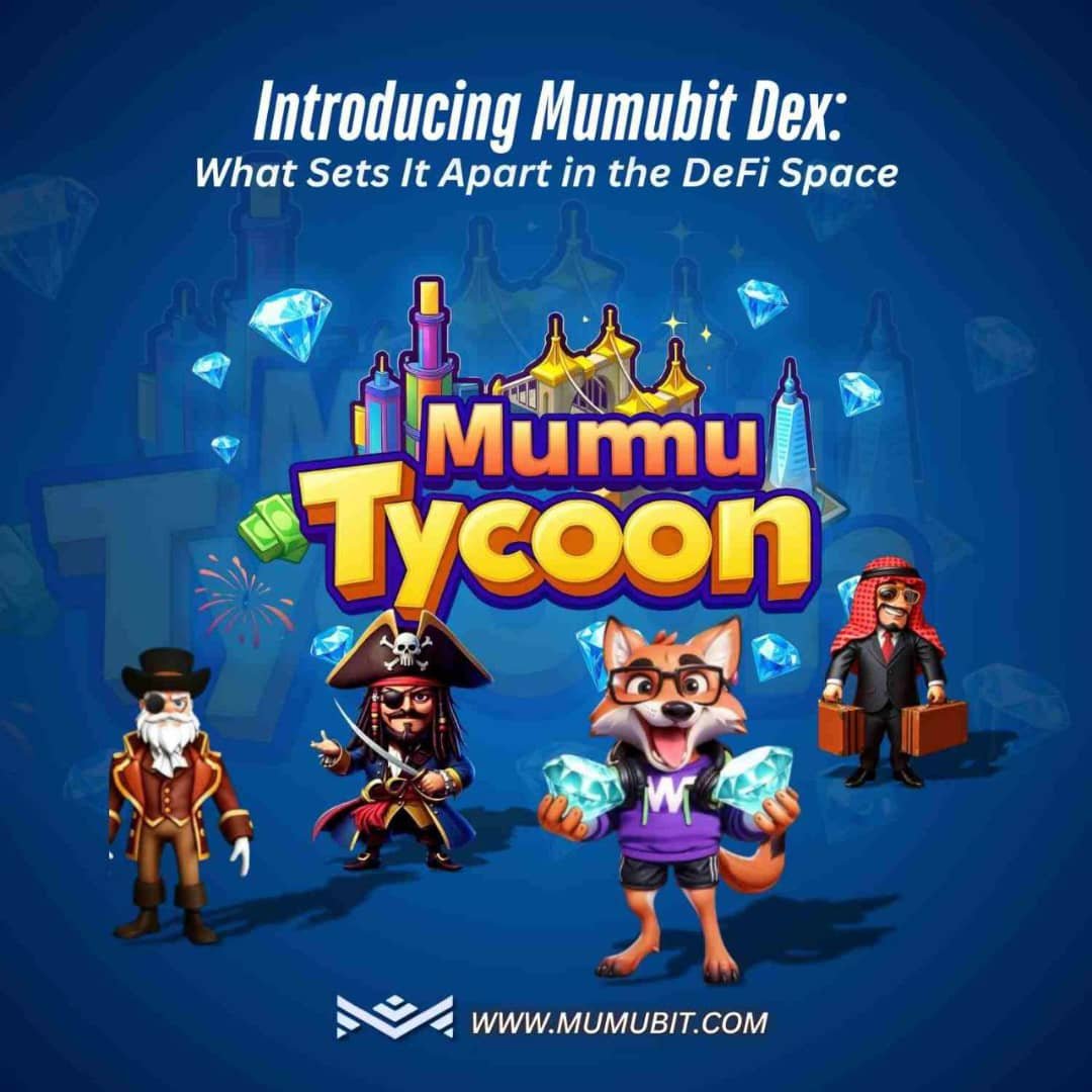 Mumubit DEX Is Live: MUTY/USDT trading is now available.

Start now and experience seamless, secure, and transparent transactions on the leading decentralized exchange.

Start trading now, join the trend and earn big!

 #MumubitDEX <a href="/x_ploremarket/">X-PLORE</a>