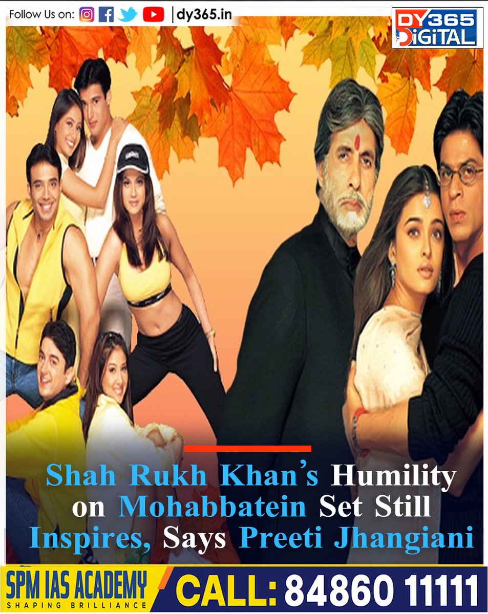 Preeti Jhangiani recalls Shah Rukh Khan's grounded nature on the Mohabbatein  set, often sitting on the floor chatting with the spot boy. His humility  left a lasting impression on the entire cast, image size:953x1200