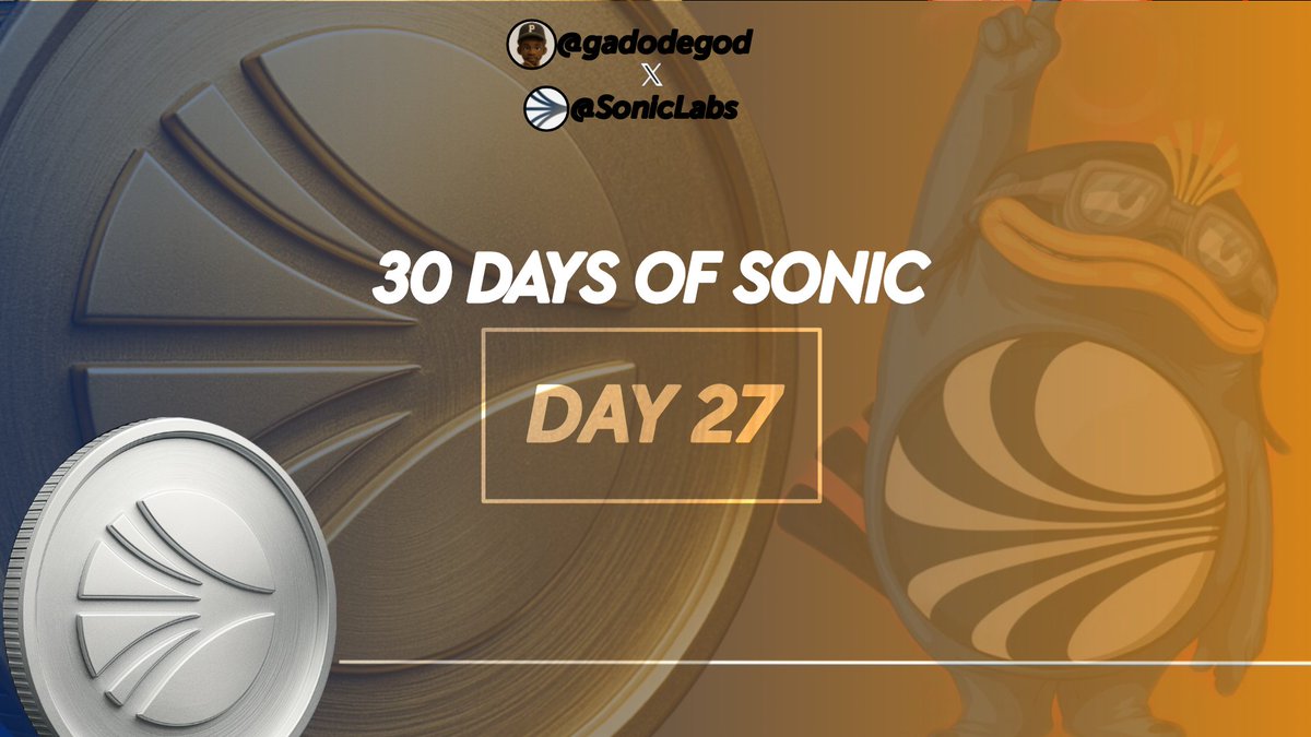 GADO (ร,G) (@gadodegod) on Twitter photo Hey $S fam.
It's Day 27 of "30 days of Sonic. Now let's talk about a topic <a href="/SonicLabs/">Sonic Labs</a>;
"Security by Design"
Speed without security is a liability. Many L1s scale fast but collapse under attacks, reorgs, or exploit vectors But Sonic is different. Security isnโt patched/added Hey $S fam.
It's Day 27 of "30 days of Sonic. Now let's talk about a topic <a href="/SonicLabs/">Sonic Labs</a>;
"Security by Design"
Speed without security is a liability. Many L1s scale fast but collapse under attacks, reorgs, or exploit vectors But Sonic is different. Security isnโt patched/added