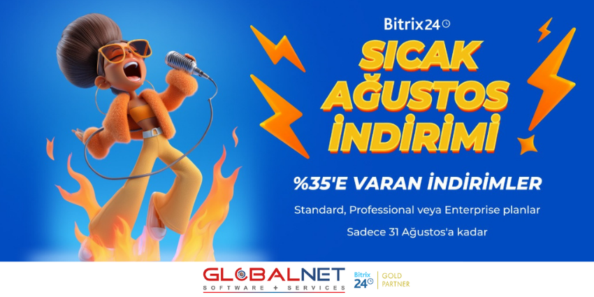 GLOBALNETcomtr's tweet image. #Bitrix24 Sıcak Ağustos Kampanyası’nda son günlere girdik! 🔥 %35’e varan indirimler için acele edin 👇
globalnet.com.tr/bitrix24-sicak…
#CRM #DijitalDönüşüm #İşYönetimi #Verimlilik