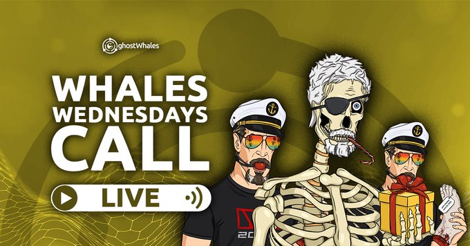 Whales Wednesdays is LIVE 🔴

GHOST Community members can have actual input over the future direction of the GHOST Project. Available ONLY to GHOST Whales 👻🐳

Become GHOST Whale 👇
🔗 https://ghostchain.io/whales-apply