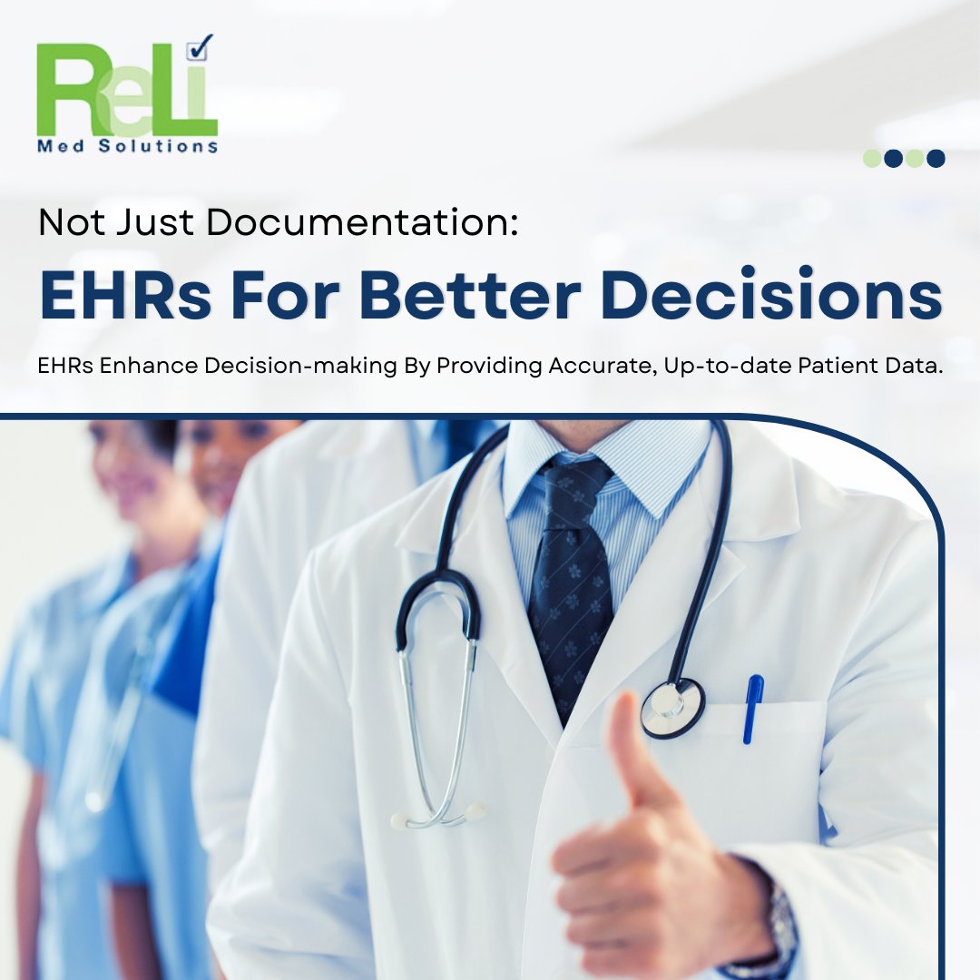 Relimed's tweet image. Say goodbye to medical errors and hello to accurate, real-time data. 📈 Make better decisions for your patients today! 💉

 visit 🌐 relimedsolutions.com

#ReLiMedSolutions #EHR #PatientCare #HealthcareTech #HealthInnovation #EMR #MedicalRecords #DigitalHealth #Healthcare