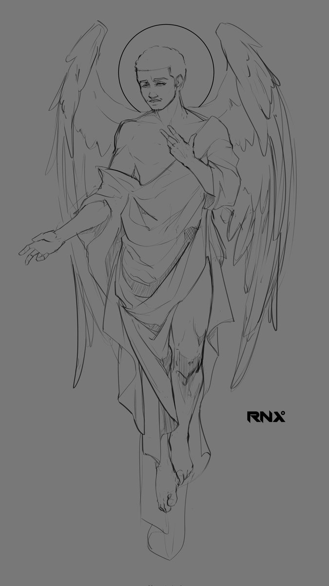She said he looks divine