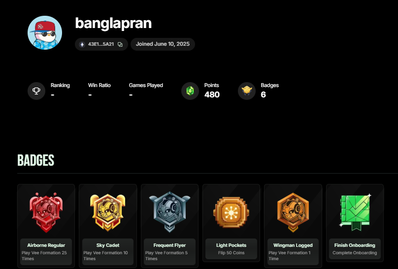 I just crossed 480 points and collected 6 badges on <a href="/genome_protocol/">Genome</a> Edge 🚀 But do you know how simple it is to get started?

It’s not just about points and badges — every step you take brings you closer to future $NOME allocation at TGE. Your gameplay, progress, and skills are