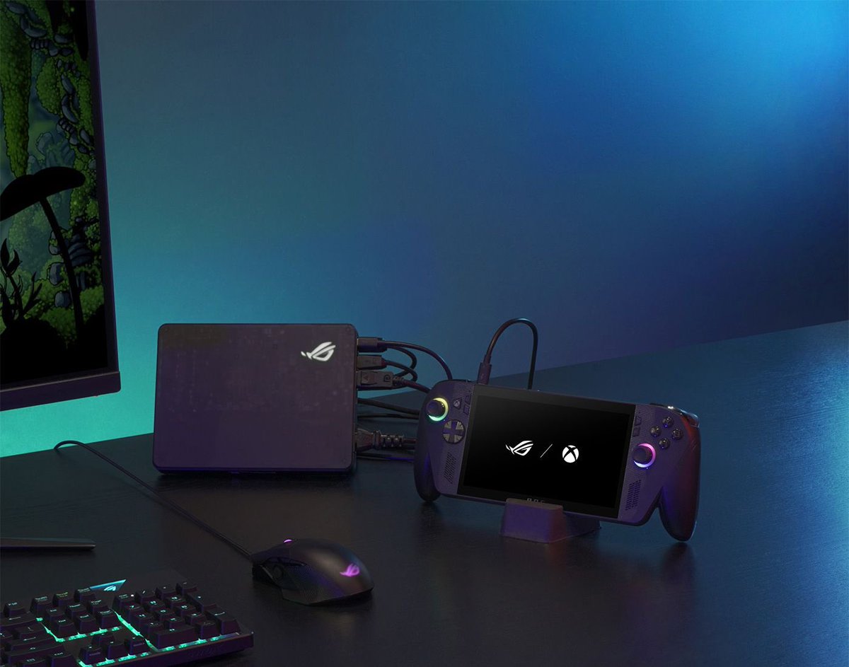 🆕️JUST IN: ROG announced you can transform your ROG #Xbox Ally X into a desktop-class powerhouse with the ROG XG Mobile, powered by up to NVIDIA® GeForce RTX™ 5090 Laptop GPU performance. <a href="/pushsquare/">Push Square</a> says, "Welcome to the future of gaming."