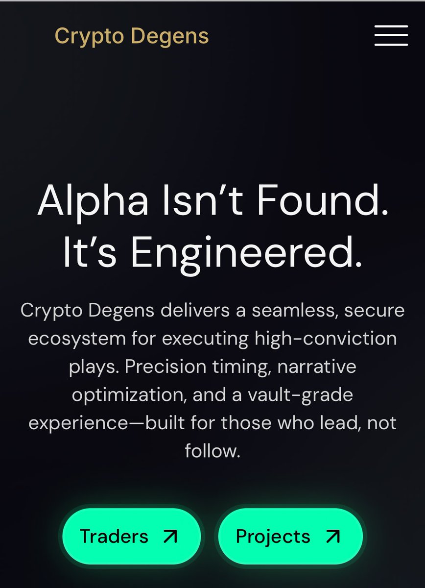 Web3warrior 𖤍 (@web3warrior_7) on Twitter photo "🚀 *Big News!🎉 I'm stoked to announce I'm officially an affiliate for <a href="/CryptoDegensOrg/">Crypto Degens</a> 🤝
They're game-changers, providing real-time insights, strategic timing, and narrative mastery to fuel high-conviction plays and drive top projects to success.
🔥 I'm hyped to support "🚀 *Big News!🎉 I'm stoked to announce I'm officially an affiliate for <a href="/CryptoDegensOrg/">Crypto Degens</a> 🤝
They're game-changers, providing real-time insights, strategic timing, and narrative mastery to fuel high-conviction plays and drive top projects to success.
🔥 I'm hyped to support