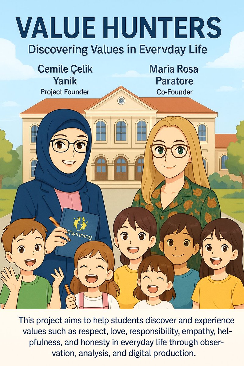 Değer Avcıları projemiz çok yakında okullarımıza başlıyor.
<a href="/tretwinning/">eTwinning Türkiye</a> 
<a href="/eTwinning_ist/">eTwinning İstanbul</a> 
<a href="/eTwinningDestek/">eTwinning Projects Dissemination</a>