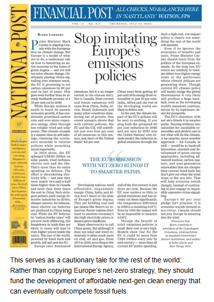 Europe’s green dogma is economic suicide

Obstinately placing climate virtue signaling over common sense, the EU is now promising to cut carbon emissions by 90 percent in just 15 years. This goes even further than its already foolhardy promise of a 55 percent cut by 2030. The