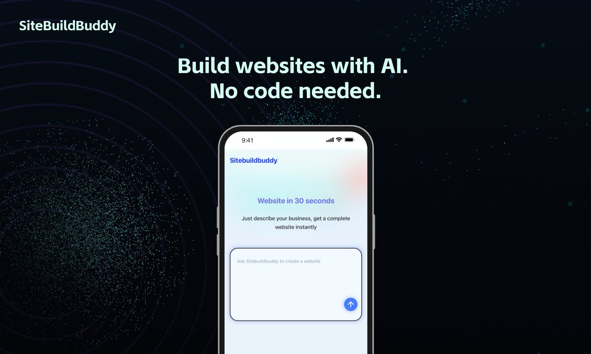 SiteBuildBuddy tweet picture