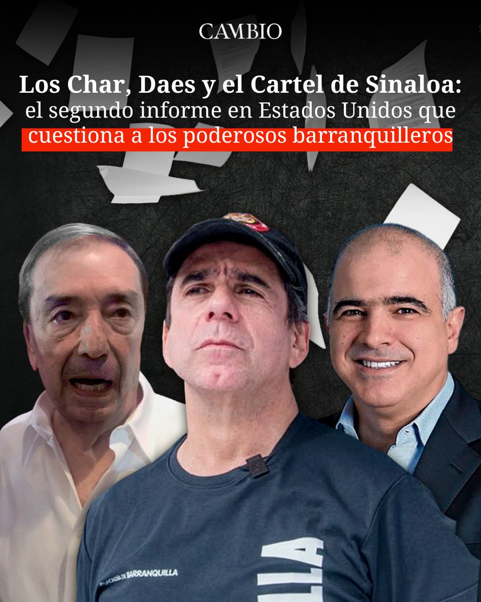Una firma que investiga empresas con inversiones en Estados Unidos publicó un documento que vincula a los Char, a Serfinanza y a Tecnoglass con el Cartel de Sinaloa y cuestiona algunas de sus operaciones financieras. La empresa de los Daes niega los señalamientos.