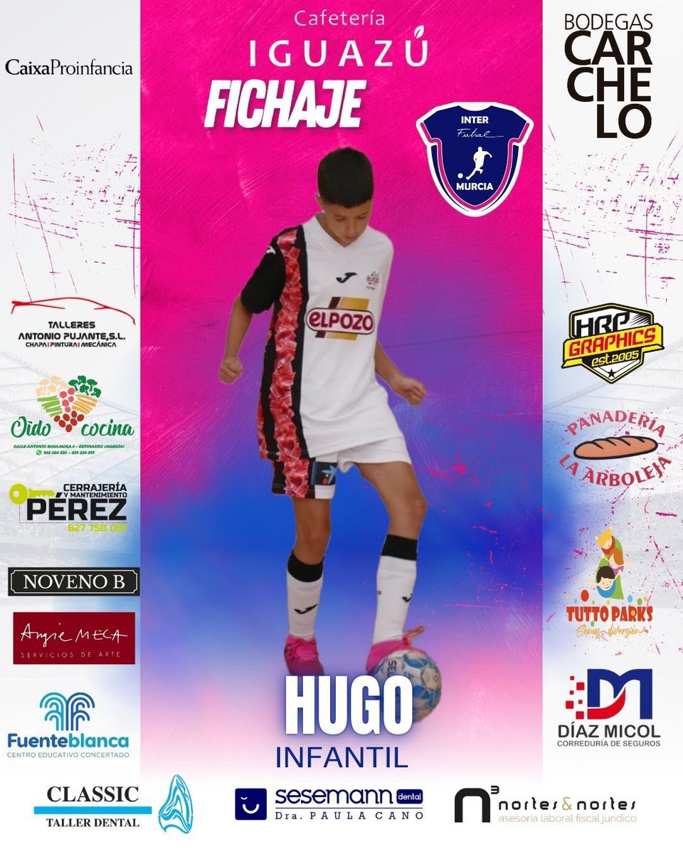 ✍️ ¡NUEVOS FICHAJES!

⚽️ Juan Mármol y Hugo jugarán en el Infantil del Inter Murcia en la temporada 25/26

🤝🏻 Darán muchas alegrías al Inter Murcia este año

#Somosinter