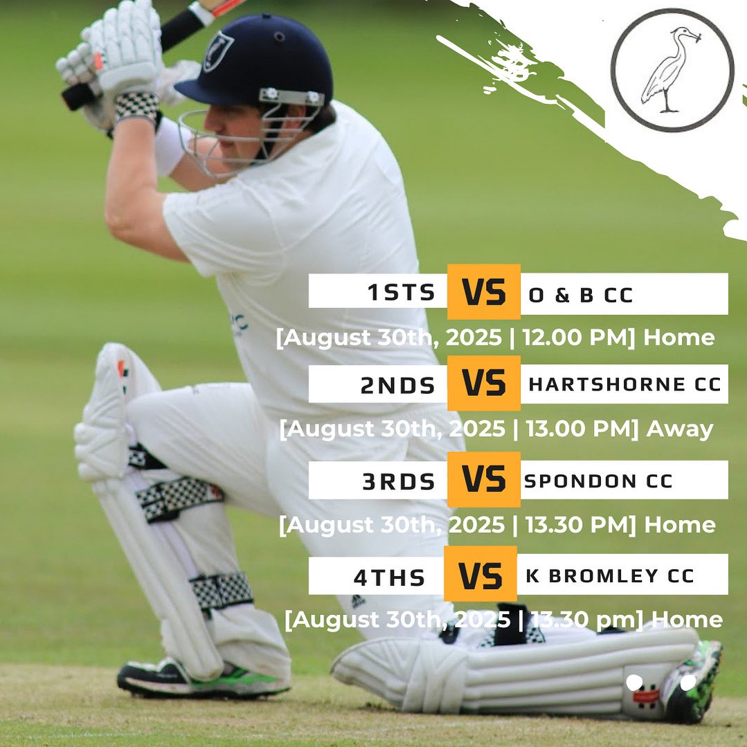 🏏 Week 20 Fixtures

All Four teams back in action Saturday. #UTH