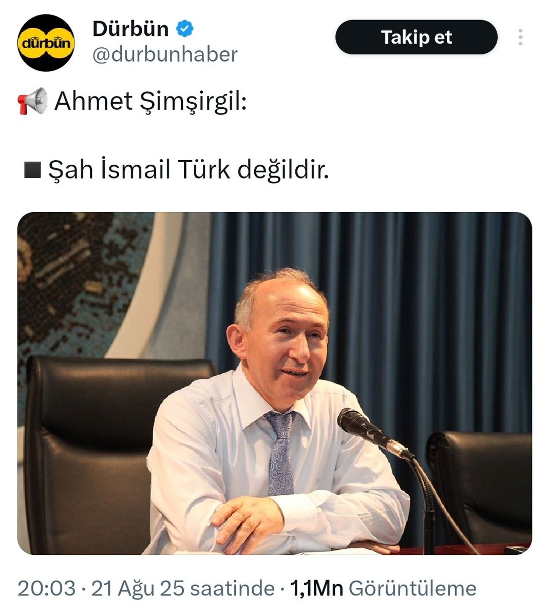 Evet dürbün dinle ve dört gözle takip et bakalım.
Faruk Sümer beyi, Safevilerin tarihçisi  İbn Bezzaz'ı ve Ahmed Kesrevi'yi de hedef göster haydi...
Bu arada onlara Seyyit diyenleri de araştır...
youtu.be/FS8DVd8lxp
