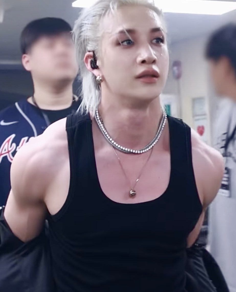 the flushed chest… the shoulders….. i’m just a girl