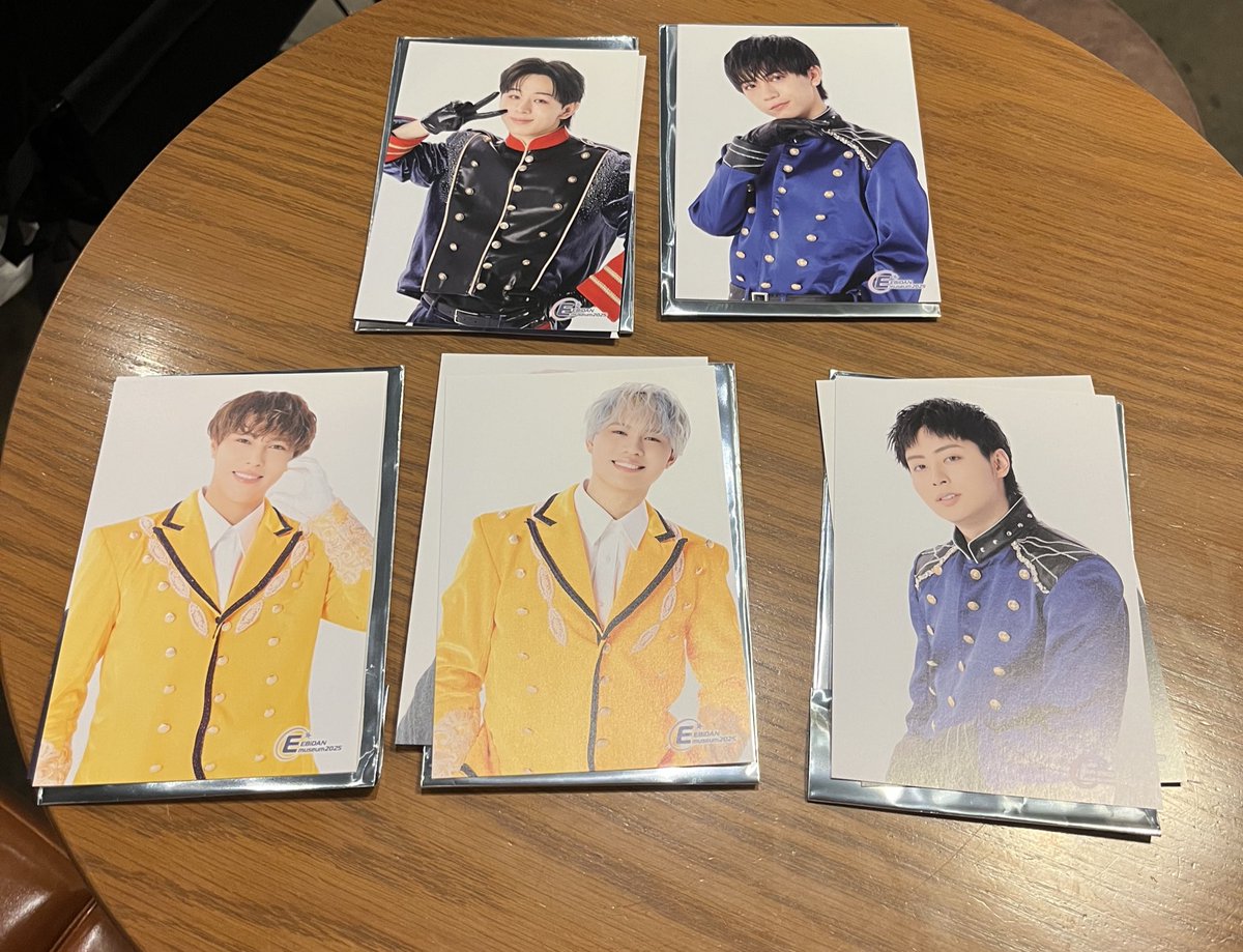 EBiDAN museum 2025   ポストカード 交換

【譲】 画像参照

【求】 大槻拓也 山中柔太朗

郵送での交換希望

#EBiDAN交換