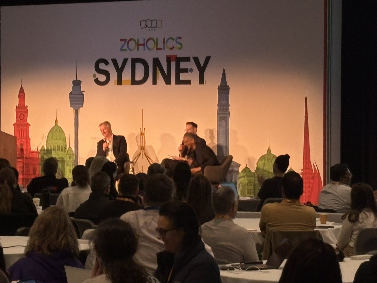 FidigitalAus's tweet image. Wrapped at #ZoholicsSydney Met Zoho teams, customers &amp;amp; partners @ ICC Sydney. Big wins: deep-dive product sessions, customer stories, small-group chats, and 1:1s with Zoho experts. Can’t wait to turn this into real ROI for our clients. #ZohoANZ #ZohoPartner 

@Zoho_ANZ @Zoholics