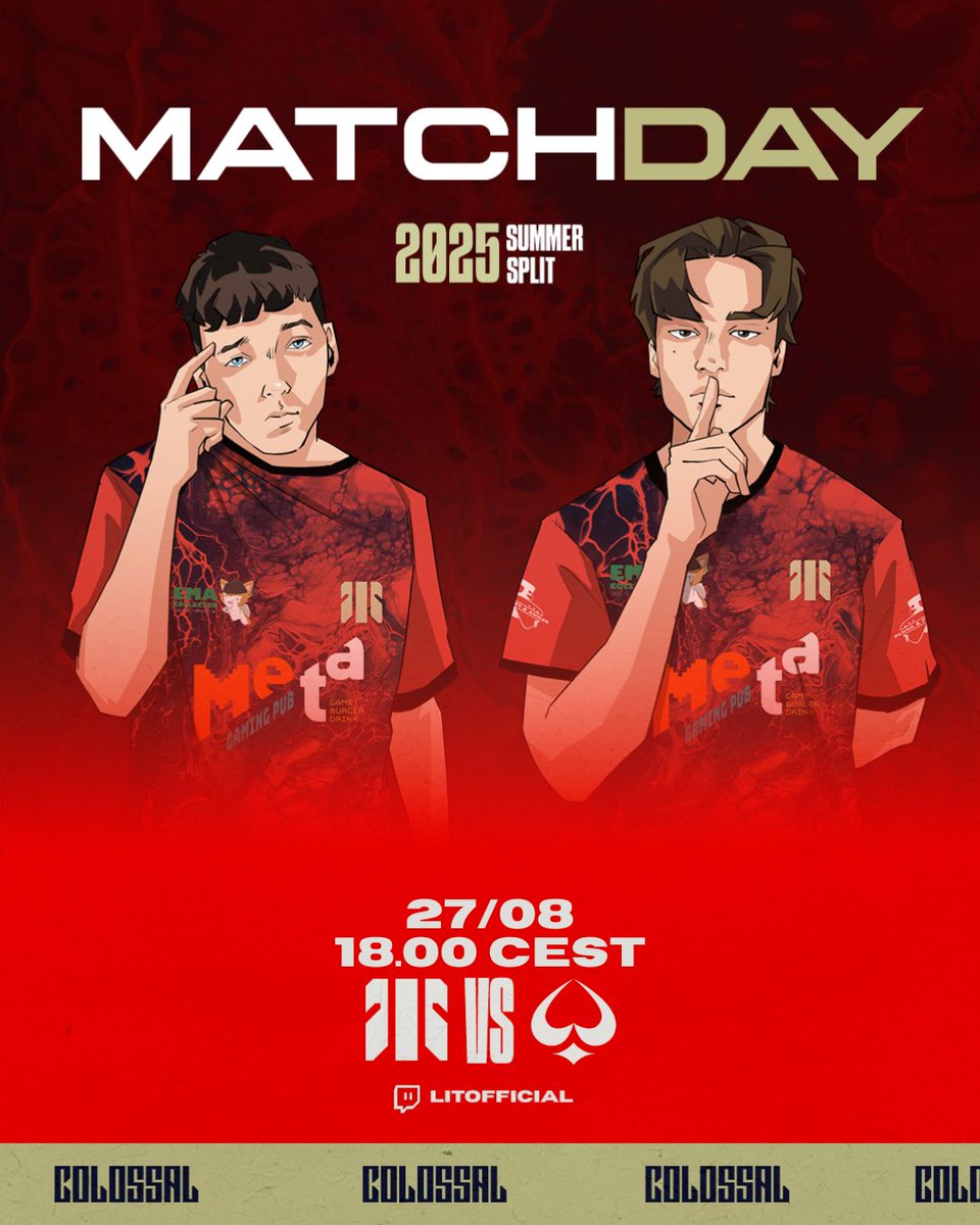[LIT Summer Split 2025 | UB Playoffs - Day 8]

After the summer break, we’re back and fighting for a spot in the Summer Split finals! 🔥

🆚 <a href="/GMBLERS_/">GMBLERS ESPORTS</a> 
⚔️ Best of 5
⏰ 18.00 CEST
📺 twitch.tv/litofficial

#LIT25 #ThatsLIT #SpegnersiMai #BornToCompete #CGWIN #ColossalGaming